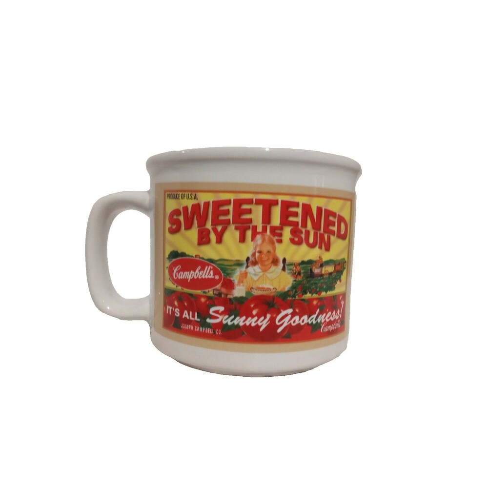 Vintage Campbell Soup Mug 2005 Delicious Sweetened By The Sun 4 x 5